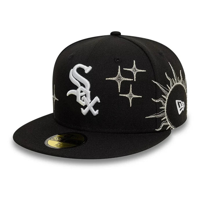 NEW ERA Chicago White Sox MLB Zodiac Black 59FIFTY Fitted Cap