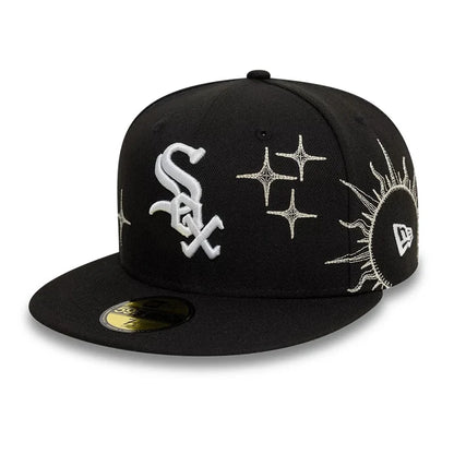 NEW ERA Chicago White Sox MLB Zodiac Black 59FIFTY Fitted Cap
