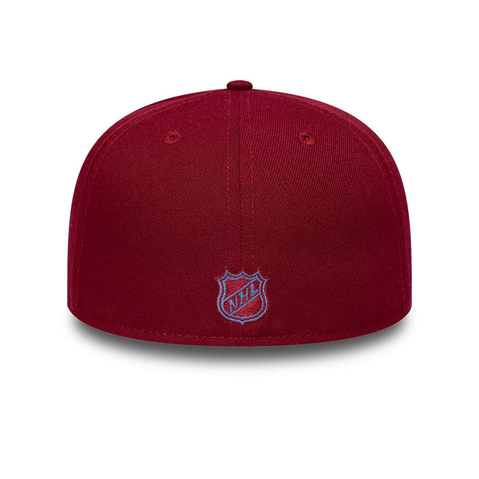 New Era Colorado Avalanche NHL Basic Dark Red 59FIFTY Fitted Cap