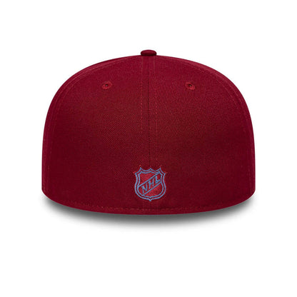 New Era Colorado Avalanche NHL Basic Dark Red 59FIFTY Fitted Cap