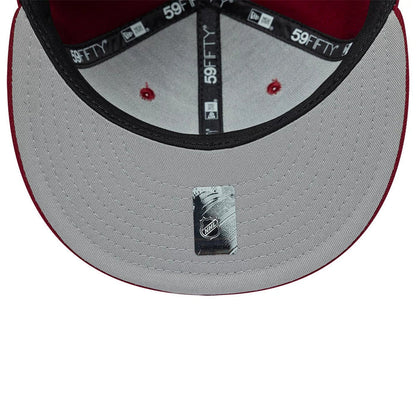 New Era Colorado Avalanche NHL Basic Dark Red 59FIFTY Fitted Cap