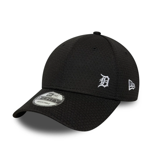 NEW ERA Detroit Tigers MLB Flawless Mesh Black 9FORTY Adjustable Cap