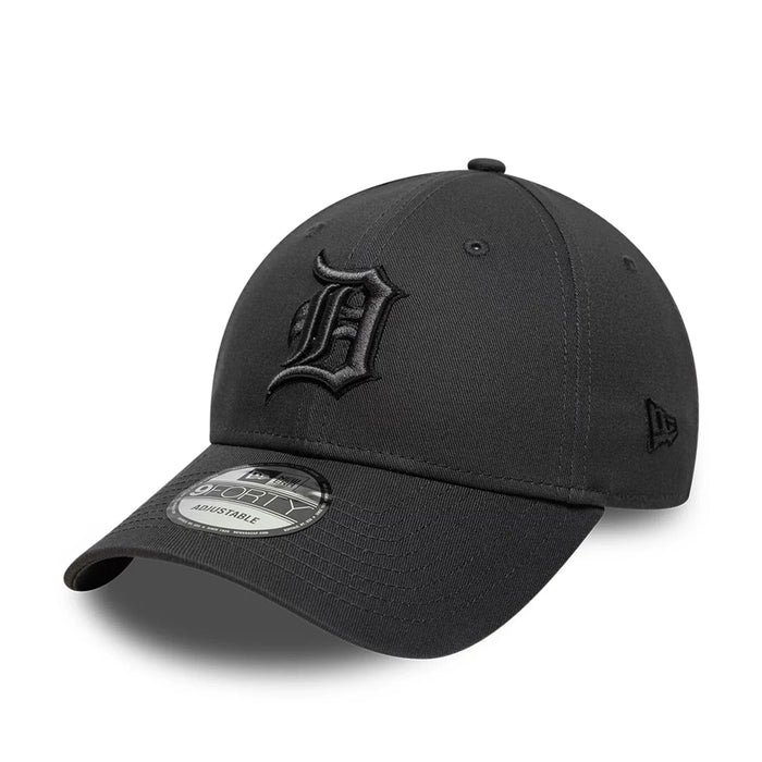 New Era Detroit Tigers MLB Team Outline Charcoal 9FORTY Adjustable Cap