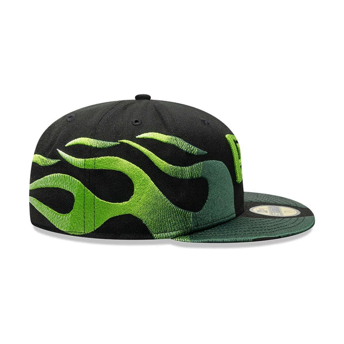 New Era Flame Black 59FIFTY Fitted Cap
