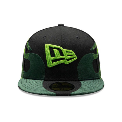 New Era Flame Black 59FIFTY Fitted Cap