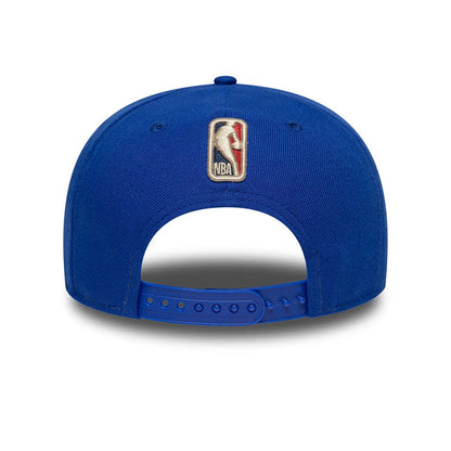 New Era Golden State Warriors NBA Hardwood Classic Blue 9FIFTY A-Frame Snapback Adjustable Cap