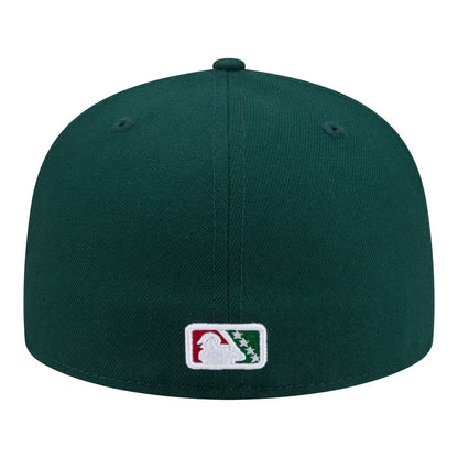 New Era Jersey Shore BlueClaws Dark Green Minor League Theme Nights 59FIFTY Fitted Hat