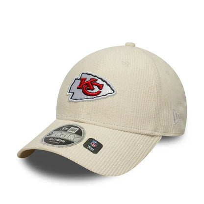 NEW ERA Kansas City Chiefs NFL Cord Cream 9FORTY M-Crown Adjustable Cap