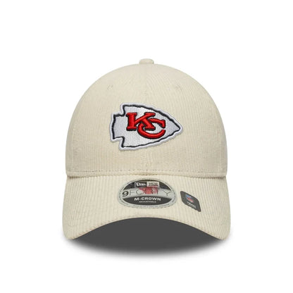 NEW ERA Kansas City Chiefs NFL Cord Cream 9FORTY M-Crown Adjustable Cap