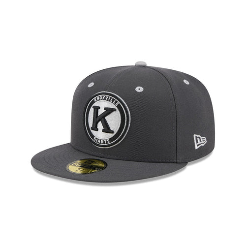 New Era  Knoxville Smokies Charcoal Theme Nights 59FIFTY Fitted Hat