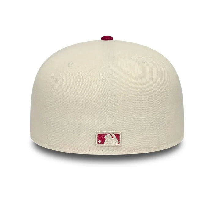 NEW ERA LA Dodgers MLB Paisley Visor Cream 59FIFTY Fitted Cap