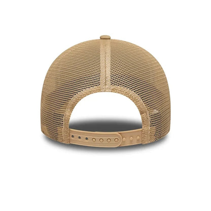 NEW ERA LA Lakers NBA Beige 9FORTY M-Crown A-Frame Trucker Adjustable Cap