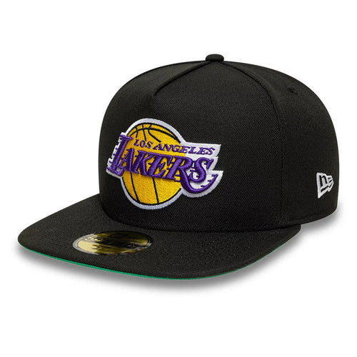 New Era LA Lakers NBA Core Black 9FIFTY Snapback Adjustable Cap