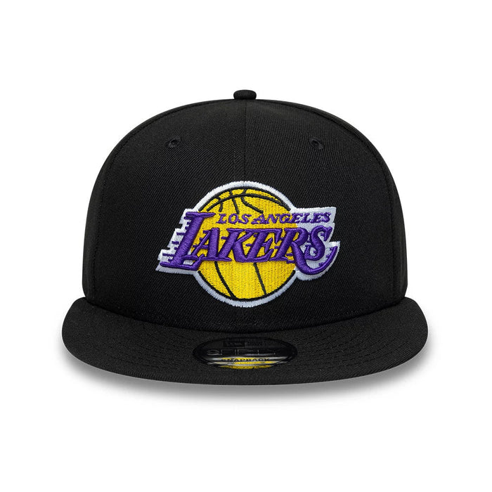 New Era LA Lakers NBA Core Black 9FIFTY Snapback Adjustable Cap