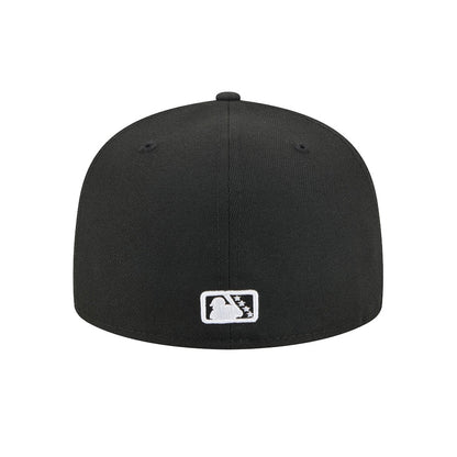 New Era Myrtle Beach Pelicans Black Theme Nights 59FIFTY Fitted Hat
