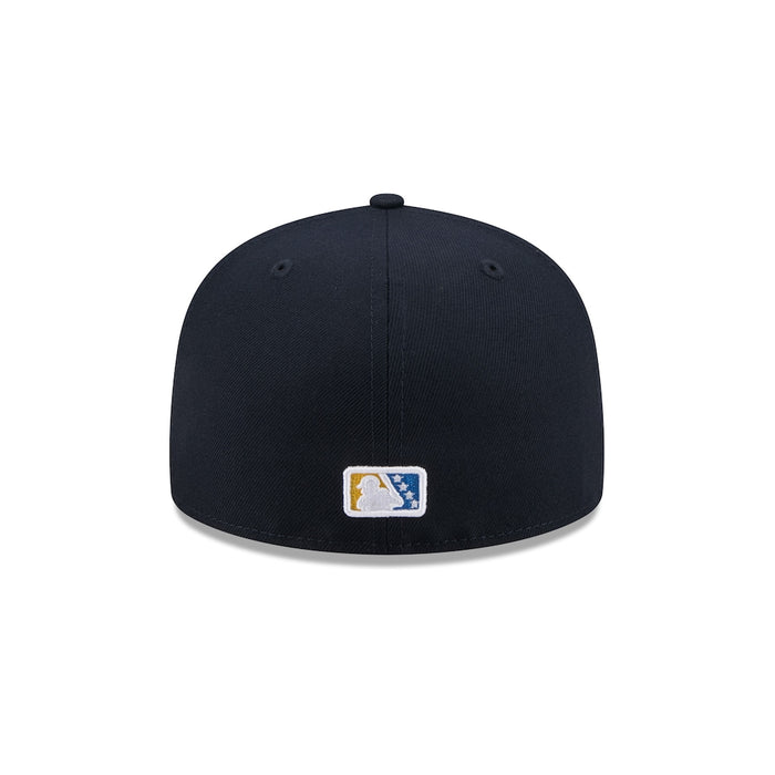 New Era Myrtle Beach Pelicans Navy Theme Nights 59FIFTY Fitted Hat