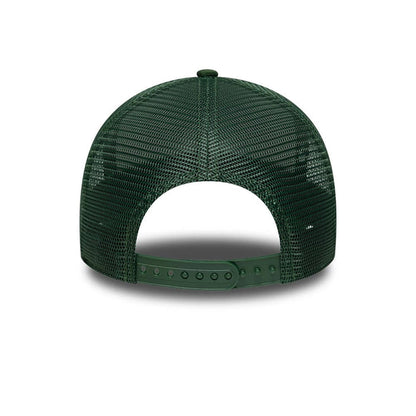 NEW ERA New Era Licence Plate Dark Green 9FORTY A-Frame Trucker Adjustable Cap
