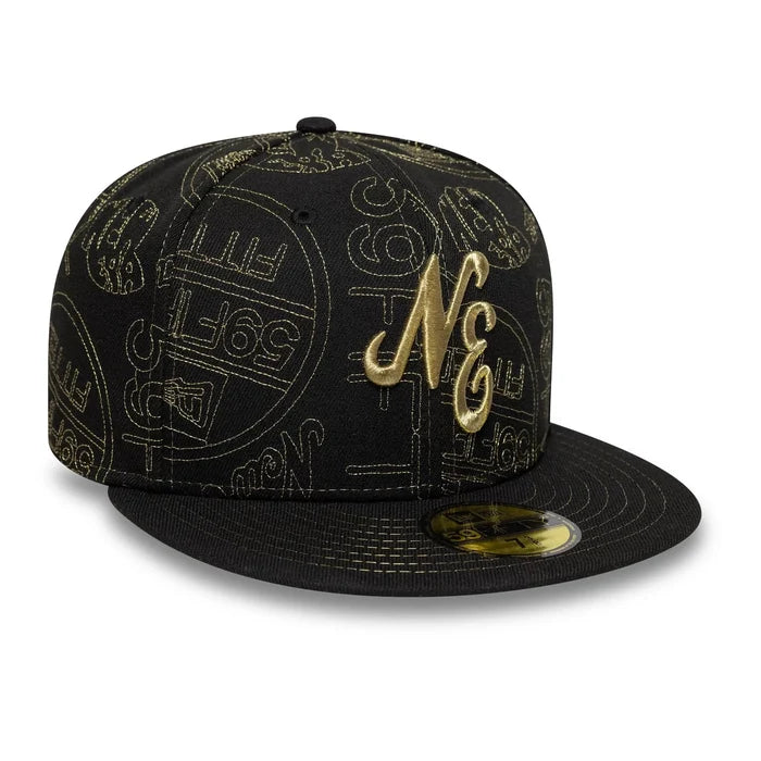 NEW ERA New Era Sticker Black 59FIFTY Fitted Cap
