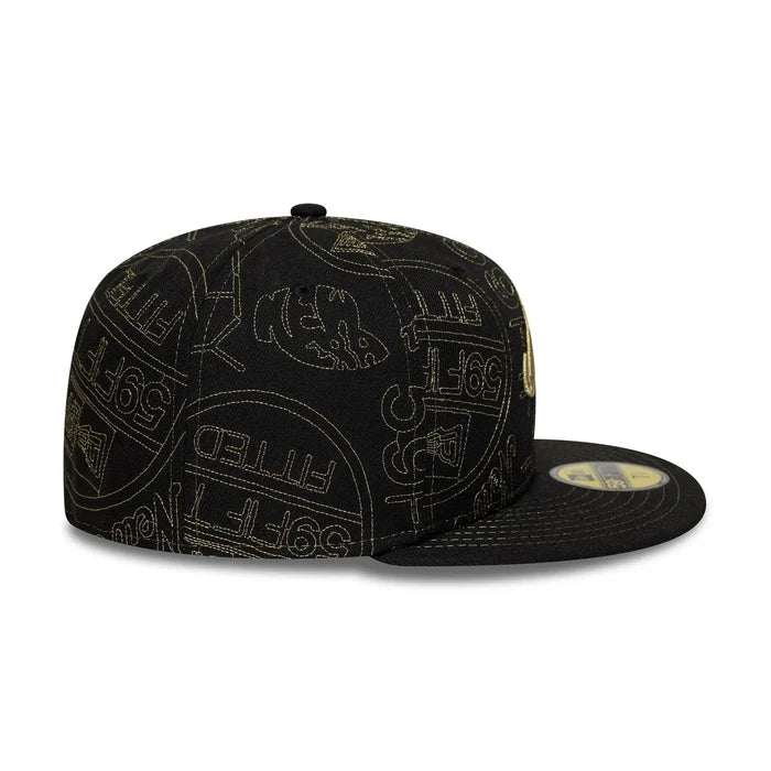 NEW ERA New Era Sticker Black 59FIFTY Fitted Cap