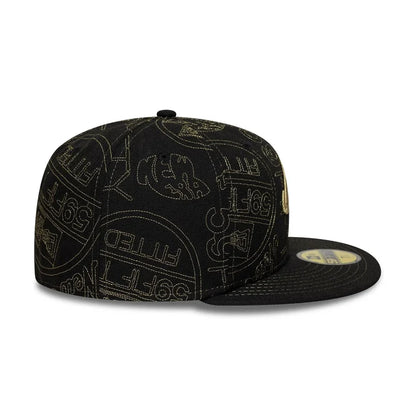 NEW ERA New Era Sticker Black 59FIFTY Fitted Cap