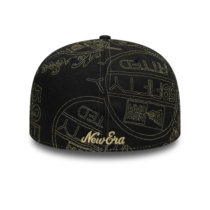 NEW ERA New Era Sticker Black 59FIFTY Fitted Cap