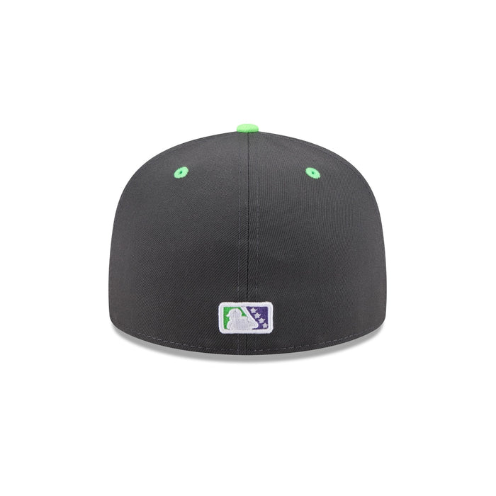 New Era New Hampshire Fisher Cats Grey Theme Nights 59FIFTY Fitted Hat