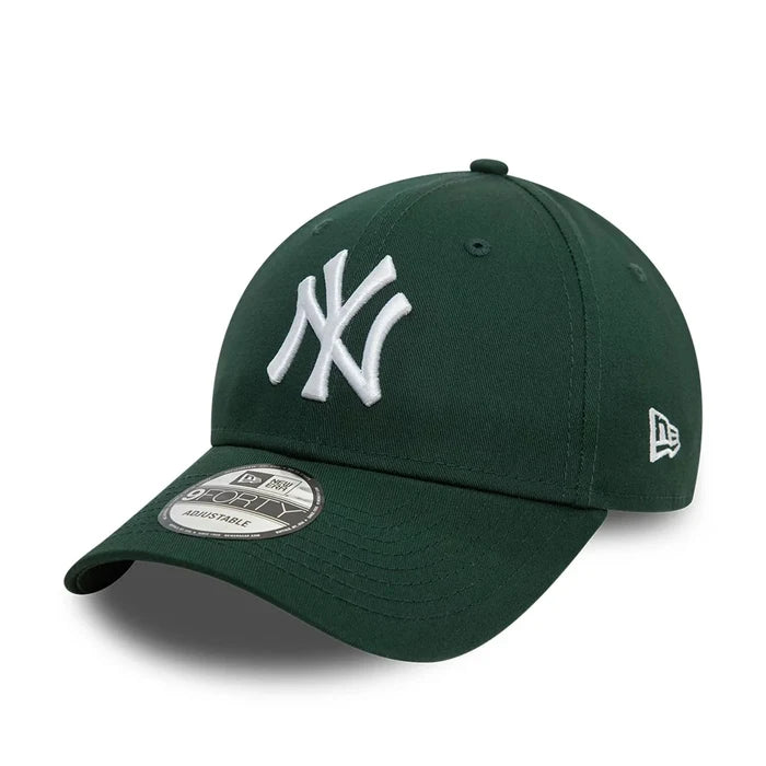 NEW ERA New York Yankees League Essential Dark Green 9FORTY Adjustable Cap