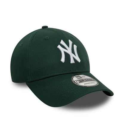 NEW ERA New York Yankees League Essential Dark Green 9FORTY Adjustable Cap
