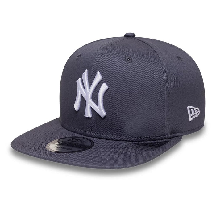 NEW ERA New York Yankees MLB League Essential Grey 9FIFTY Snapback Adjustable Cap