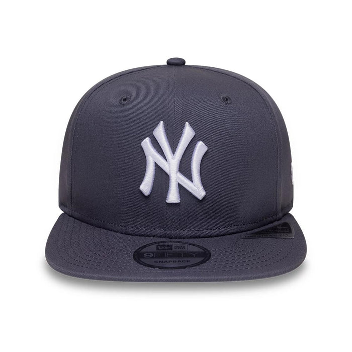 NEW ERA New York Yankees MLB League Essential Grey 9FIFTY Snapback Adjustable Cap