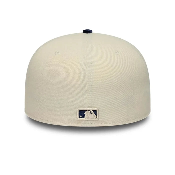 NEW ERA New York Yankees MLB Paisley Visor Cream 59FIFTY Fitted Cap