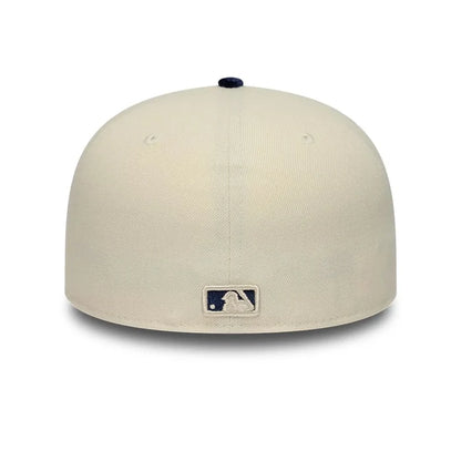 NEW ERA New York Yankees MLB Paisley Visor Cream 59FIFTY Fitted Cap