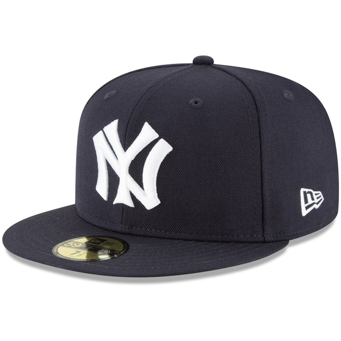 New Era New York Yankees Navy Cooperstown Collection Wool 59FIFTY Fitted Hat