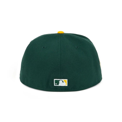 NEW ERA Oakland Athletics MLB Upside Down Dark Green 59FIFTY Fitted Cap