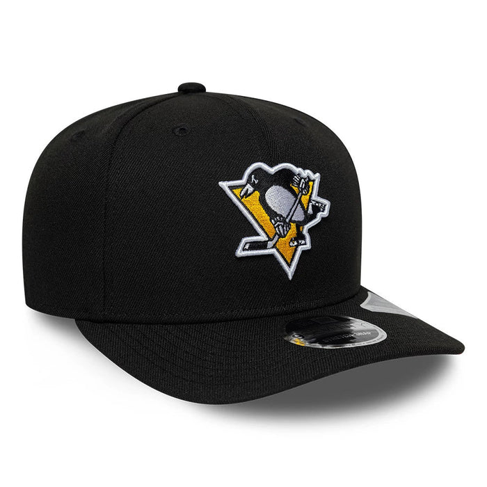 NEW ERA Pittsburgh Penguins NHL Team Black 9SEVENTY Adjustable Stretch Snap Cap