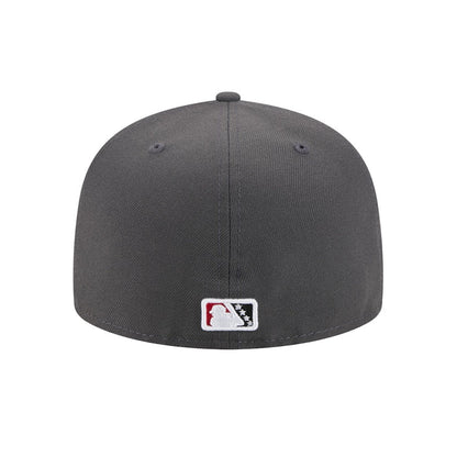 New Era Rancho Cucamonga Quakes Grey Theme Nights 59FIFTY Fitted Hat