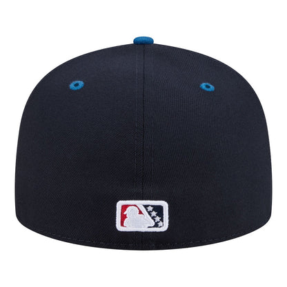 New Era Round Rock Express Navy/Red Minor League Theme Nights 59FIFTY Fitted Hat