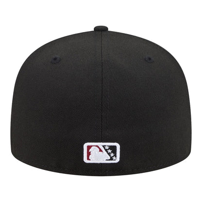 New Era Sacramento River Cats Black Minor League Theme Nights 59FIFTY Fitted Hat