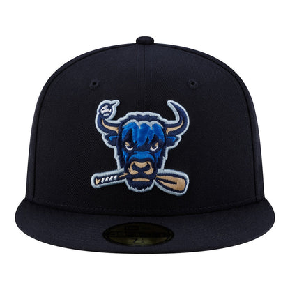 NEW ERA Salem Ridge Yaks Navy MiLB Authentic Collection 59FIFTY Fitted Cap