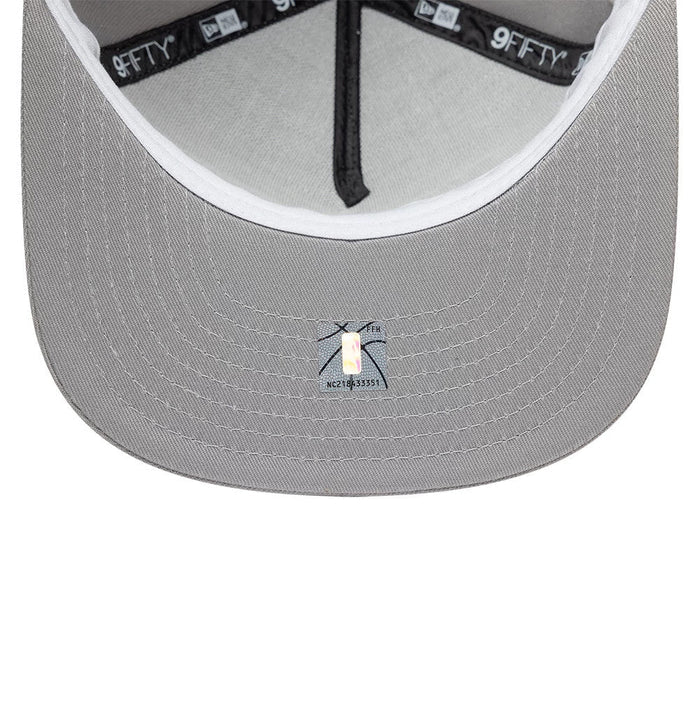 New Era San Antonio Spurs NBA Hardwood Classic Grey 9FIFTY A-Frame Snapback Adjustable Cap