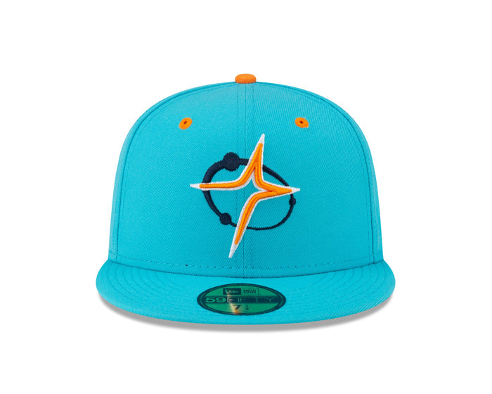 New Era Sugar Land Space Cowboys Blue Theme Nights 59FIFTY Fitted Hat