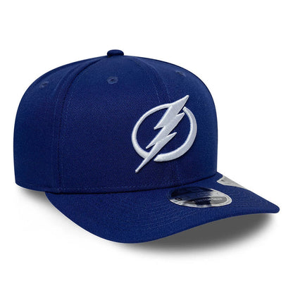 NEW ERA Tampa Bay Lightning NHL Team Blue 9SEVENTY Adjustable Stretch Snap Cap