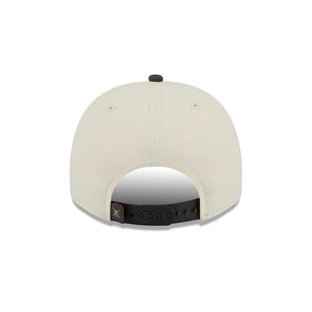 New Era Vegas Golden Knights NHL Chrome White Classic 9FIFTY A-Frame Snapback
