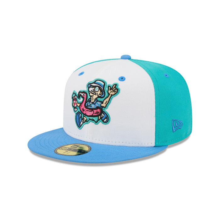 New Era West Michigan Whitecaps Theme Night Teal 59FIFTY Fitted