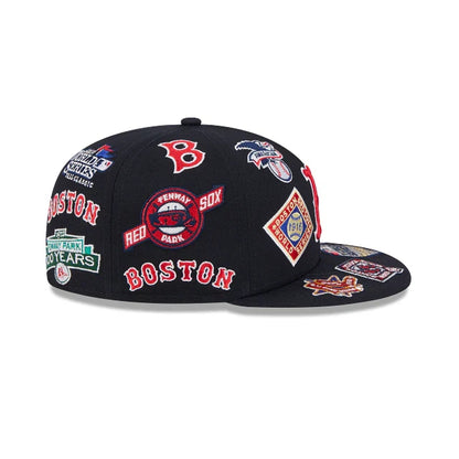 New Era White MiLB All Over 59FIFTY Fitted Cap