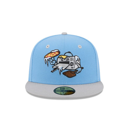 New Era Wisconsin Timber Rattlers Light Blue Theme Nights 59FIFTY Fitted Hat