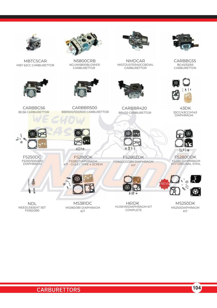 CARB 33CC – 33CC Carburettor