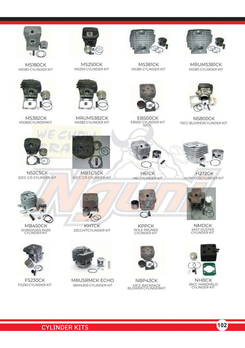 Nguni Husky 272 Cylinder Kit