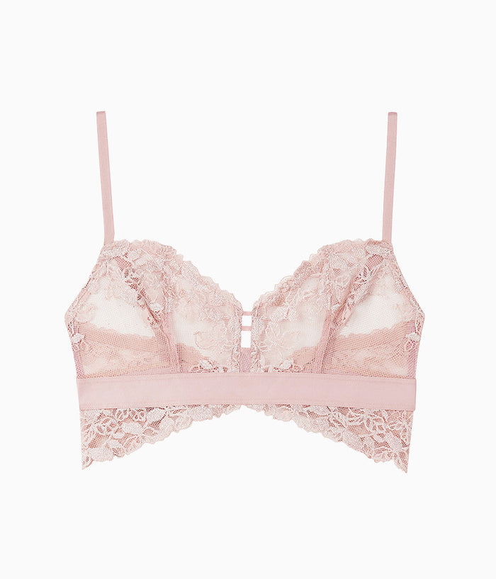 Opening Act Bralette: Blush Pink