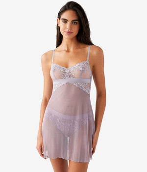 Opening Act Chemise: Minimal Gray